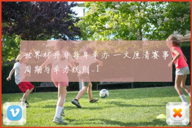 世界杯并非每年举办 一文厘清赛事周期与举办规则_1