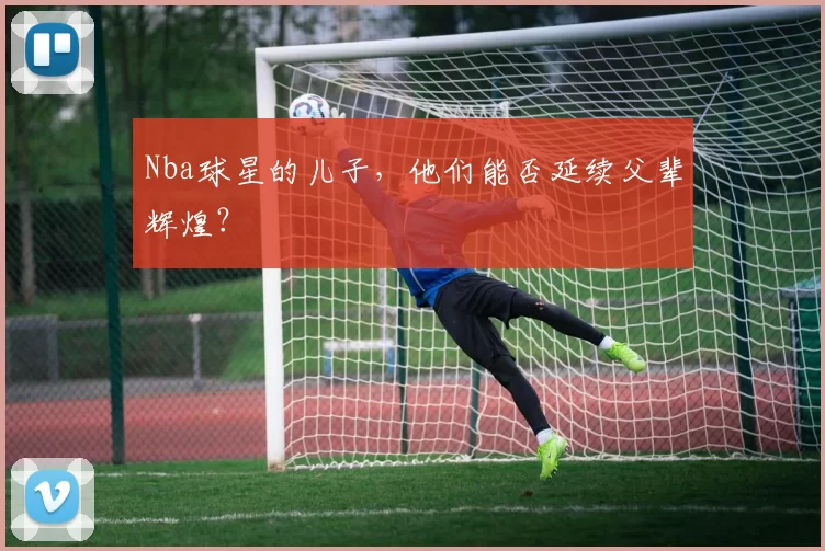 Nba球星的儿子，他们能否延续父辈辉煌？